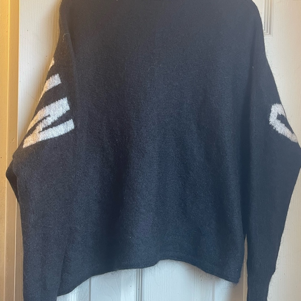 Calvin Klein jeans sari logo batwing sweater - Picture 7 of 8